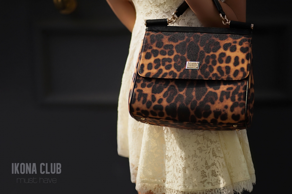 Стритстайл | Модный образ | Леопардовая сумка