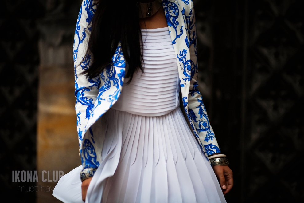 Мода | Плиссированное платье