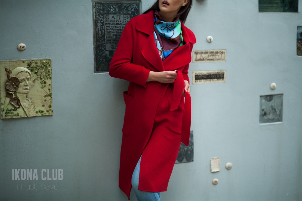 Мода | Женское красное пальто Max Mara