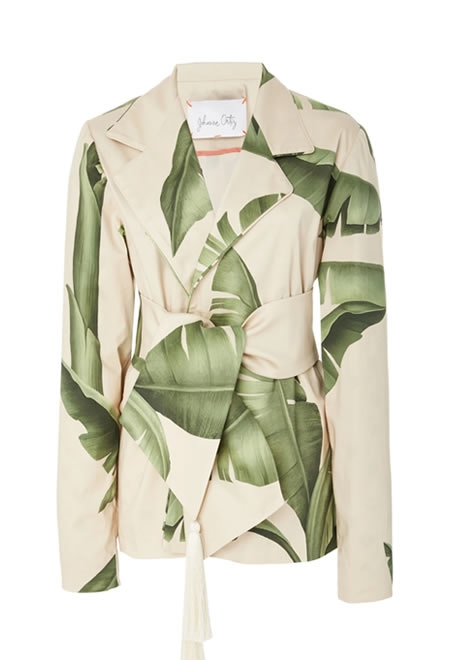 JOHANNA ORTIZ Seriously tropical printed blazer