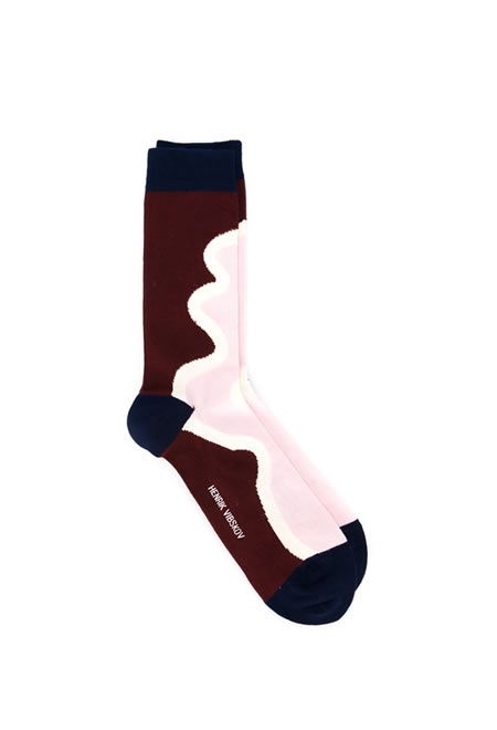 HENRIK VIBSKOV colour block socks