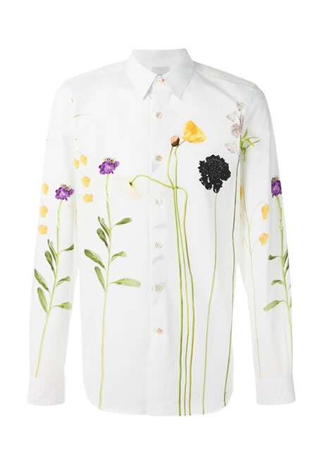 PAUL SMITH floral print shirt