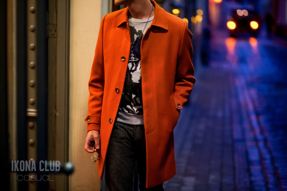 Street style | Mens coat