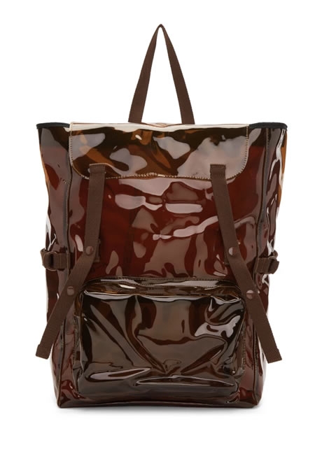 RAF SIMONS brown backpack