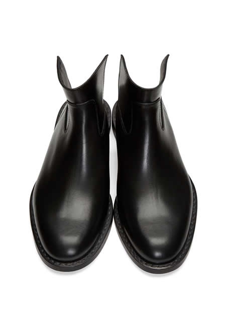 MAISON MARGIELA black chelsea boots